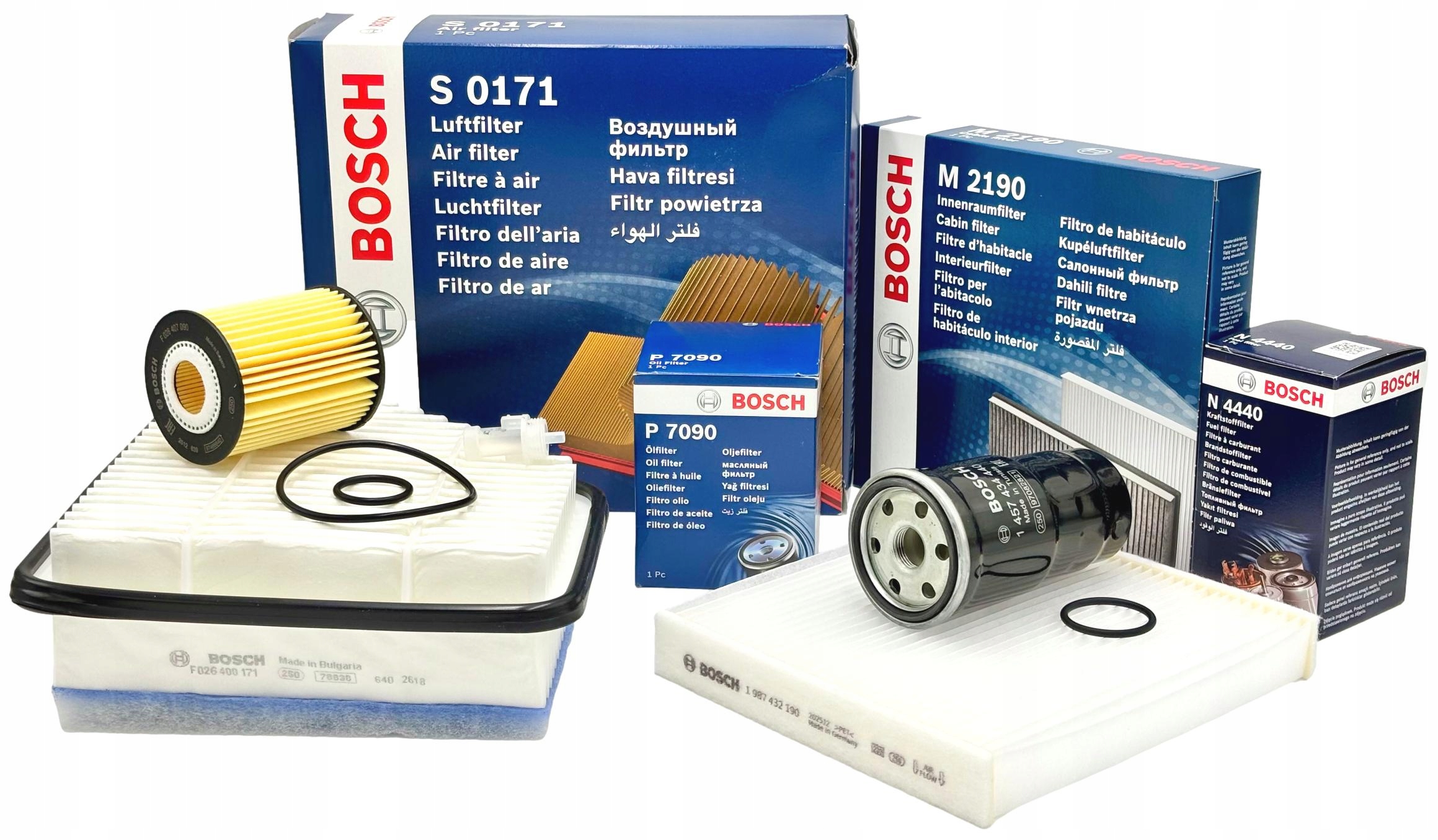 Bosch Sada Filtrů Toyota Avensis T27 3 2.0 2.2 D-4D