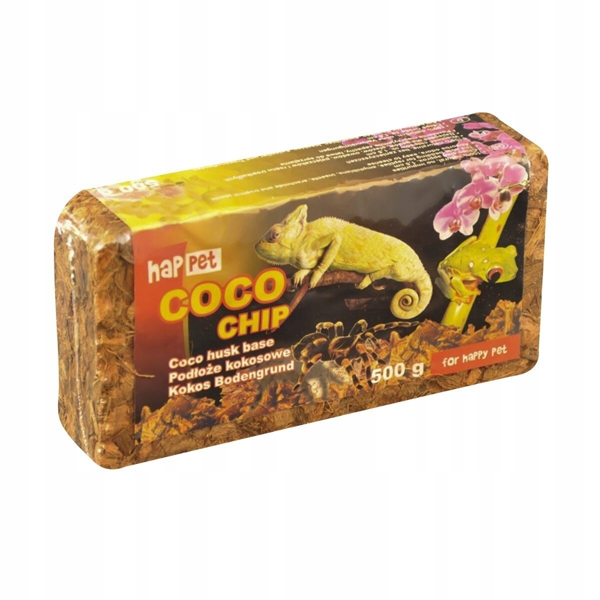

happet Podłoże kokosowe Chips 500g do terrarium