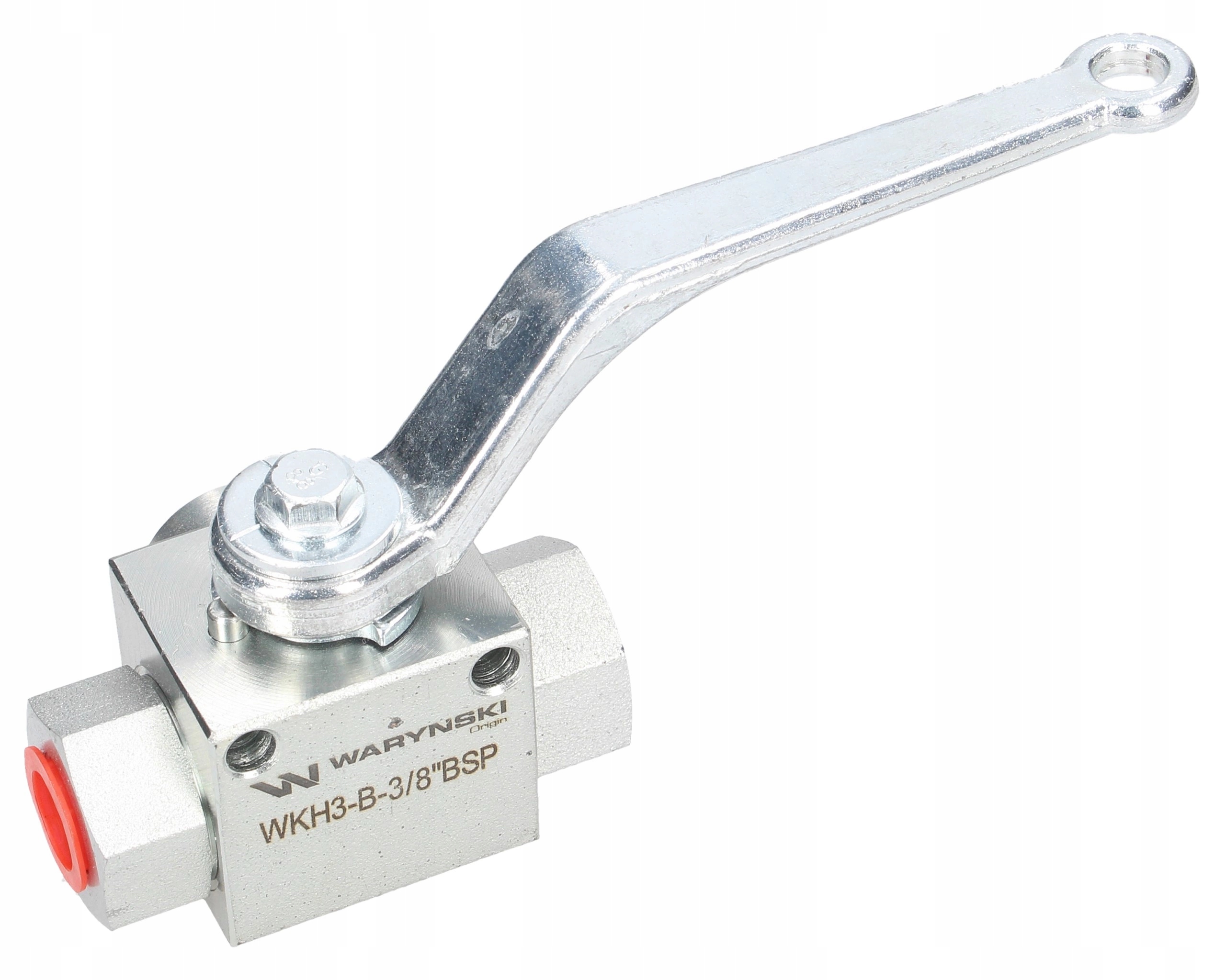 3cestný hydraulický Kulový kohout 3/2 3/8"BSP 500 bar Waryński