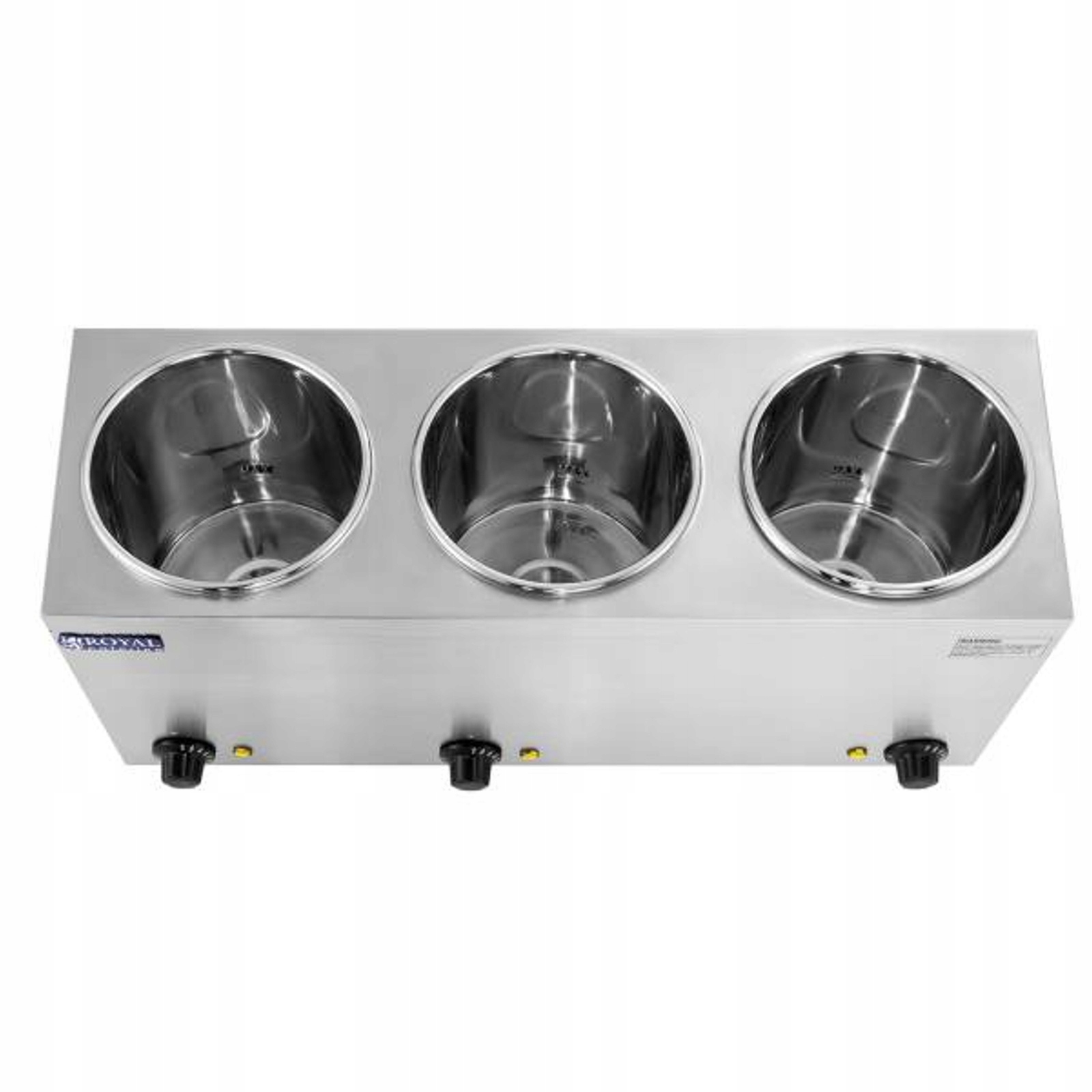 Bemar elektryczny podgrzewacz do zupy 450W 230V 3 x 3.8L Kolor srebrny