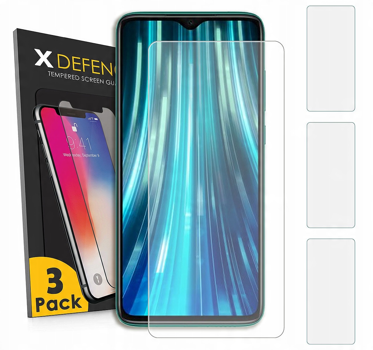 

3w1 Najlepsze Szkło Do Xiaomi Note 8 Pro