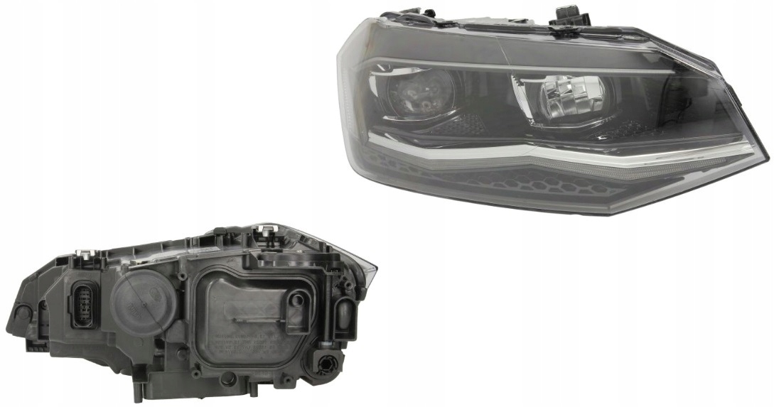 REFLEKTOR LAMPA PRAWY VW POLO 17- VALEO LED