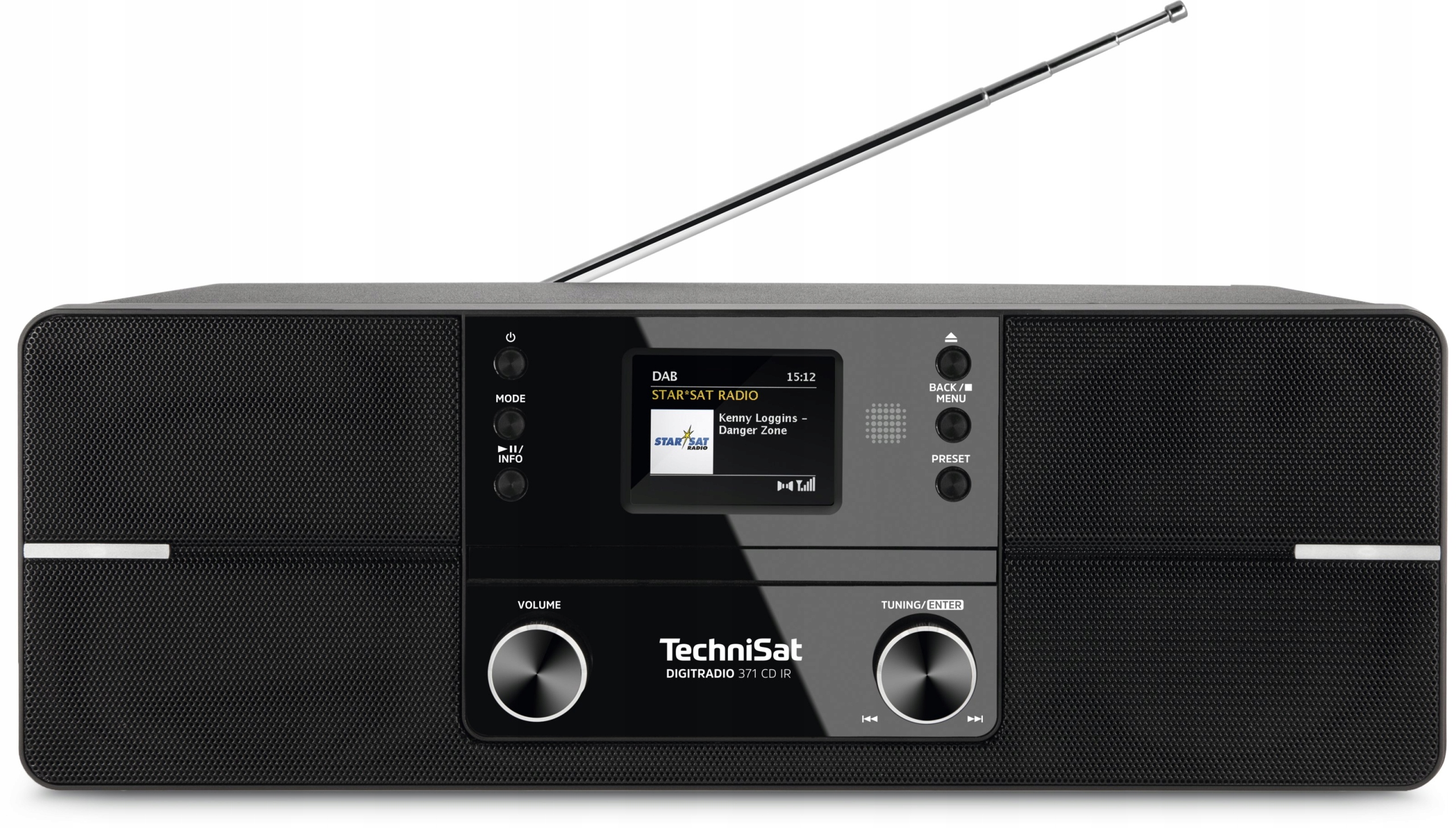 Radio DAB+ FM Internetowe Odtwarzacz CD USB MP3 Bluetooth TechniSat 371 IR Marka Technisat