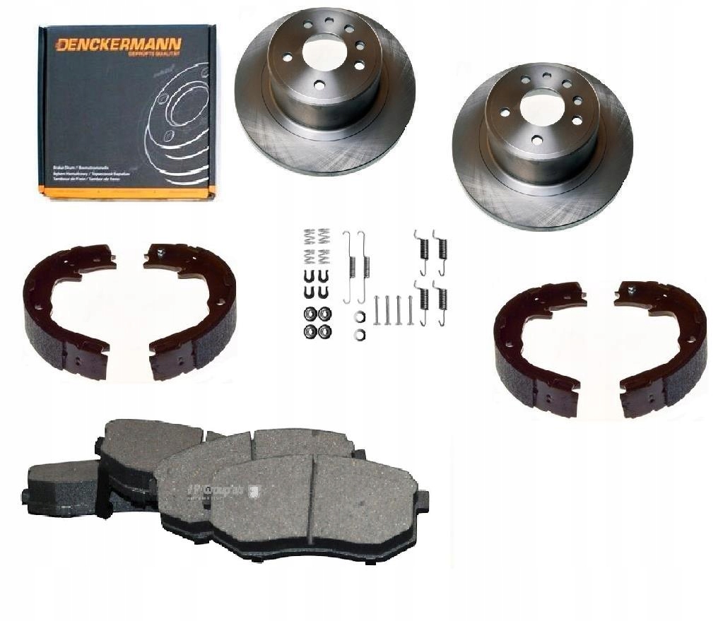 Kotouče Santamo Čelisti Zadní Sada.