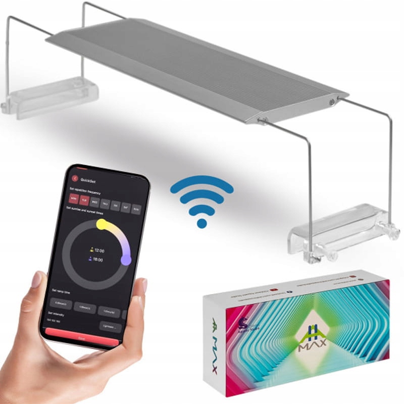 Levně Chihiros Led osvětlení A II 301 Max bluetooth nosník pro akvárium 30-45 cm