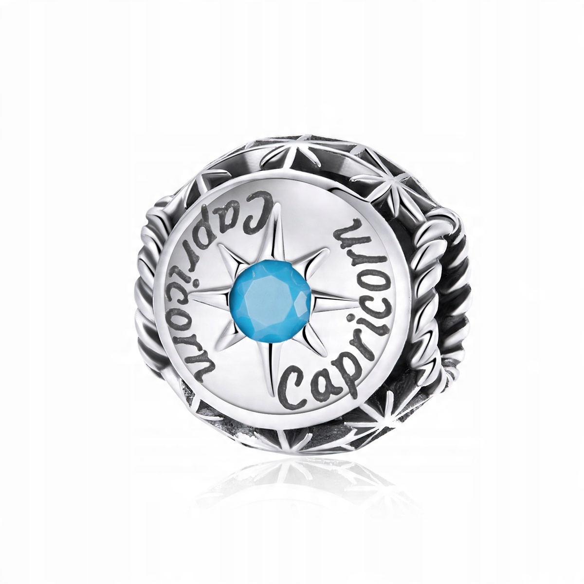 

Charms Znak Zodiaku Koziorożec Kamień Urodzinowy