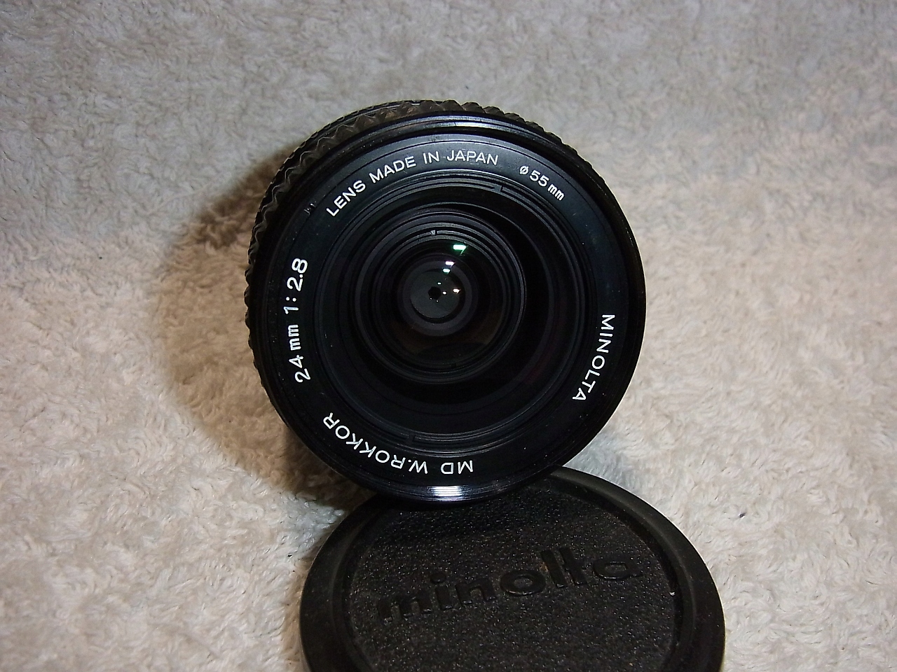 Obiektyw Minolta MD 24mm f2.8 W.Rokkor mocowanie MD • Cena, Opinie