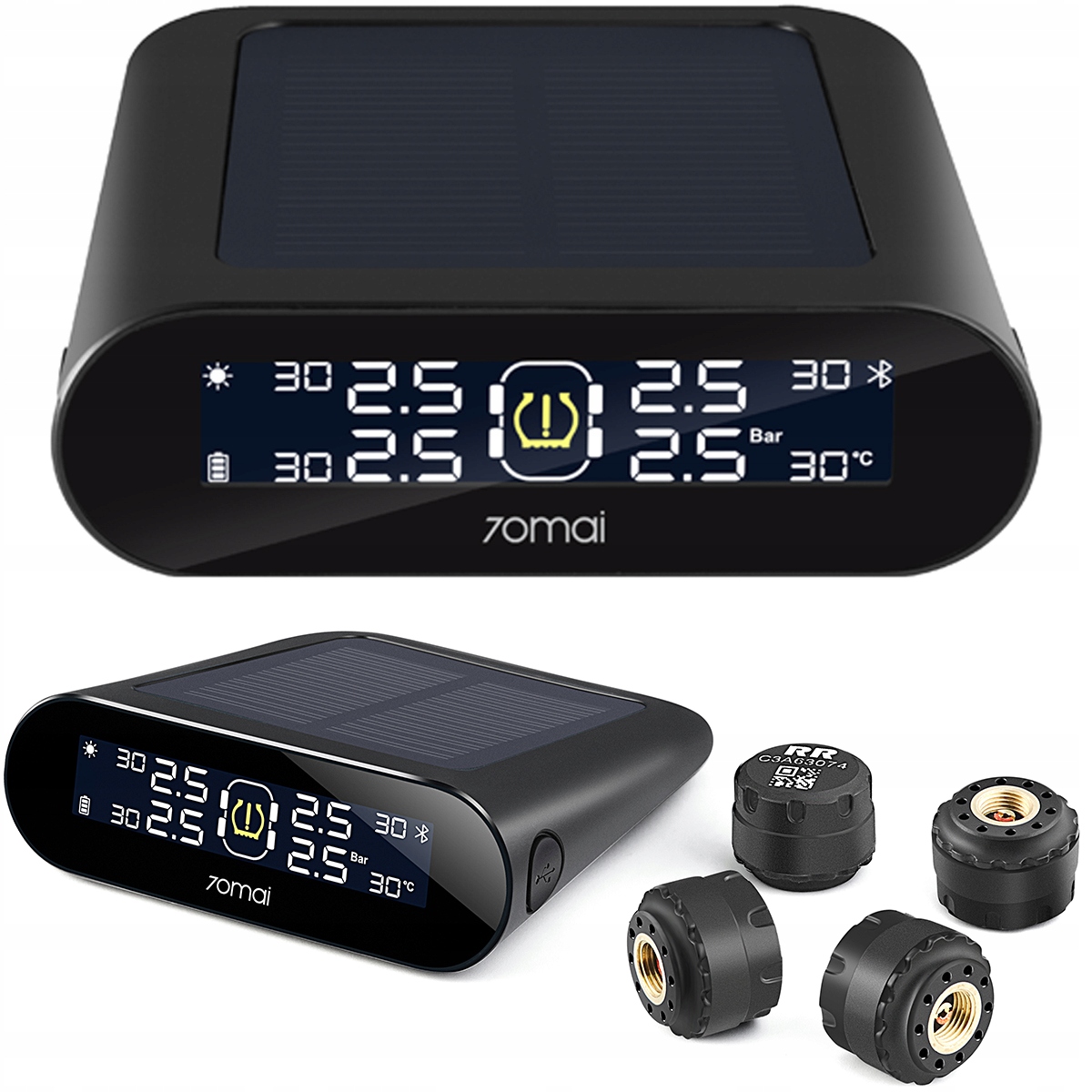 

Xiaomi 70mai Tpms Lite Czujnik Ciśnienia W Oponach