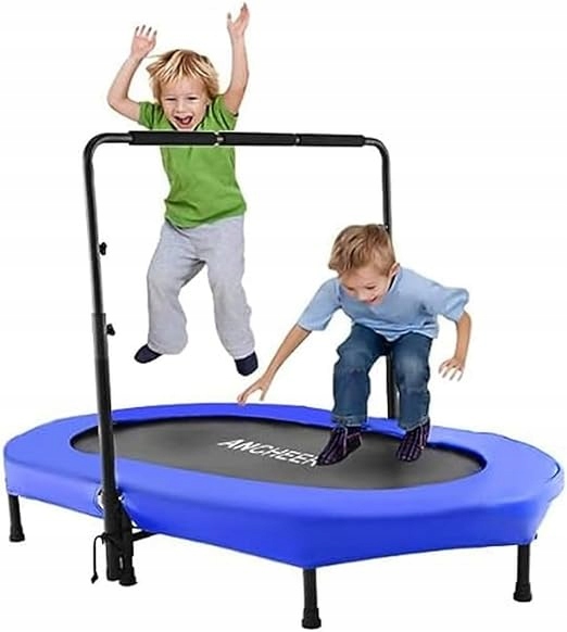 Ancheer Skládací mini trampolína s nastavitelným úchytem