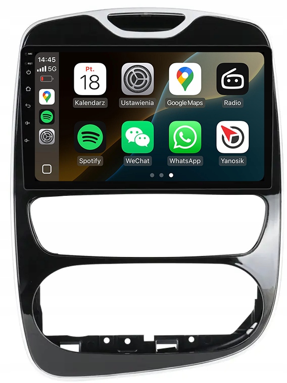 Renault Clio Android Carplay Rádio Navigace Mapy
