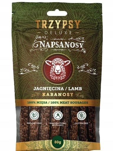 5 x TrzyPsy Napsanosy Jehněčí 80g