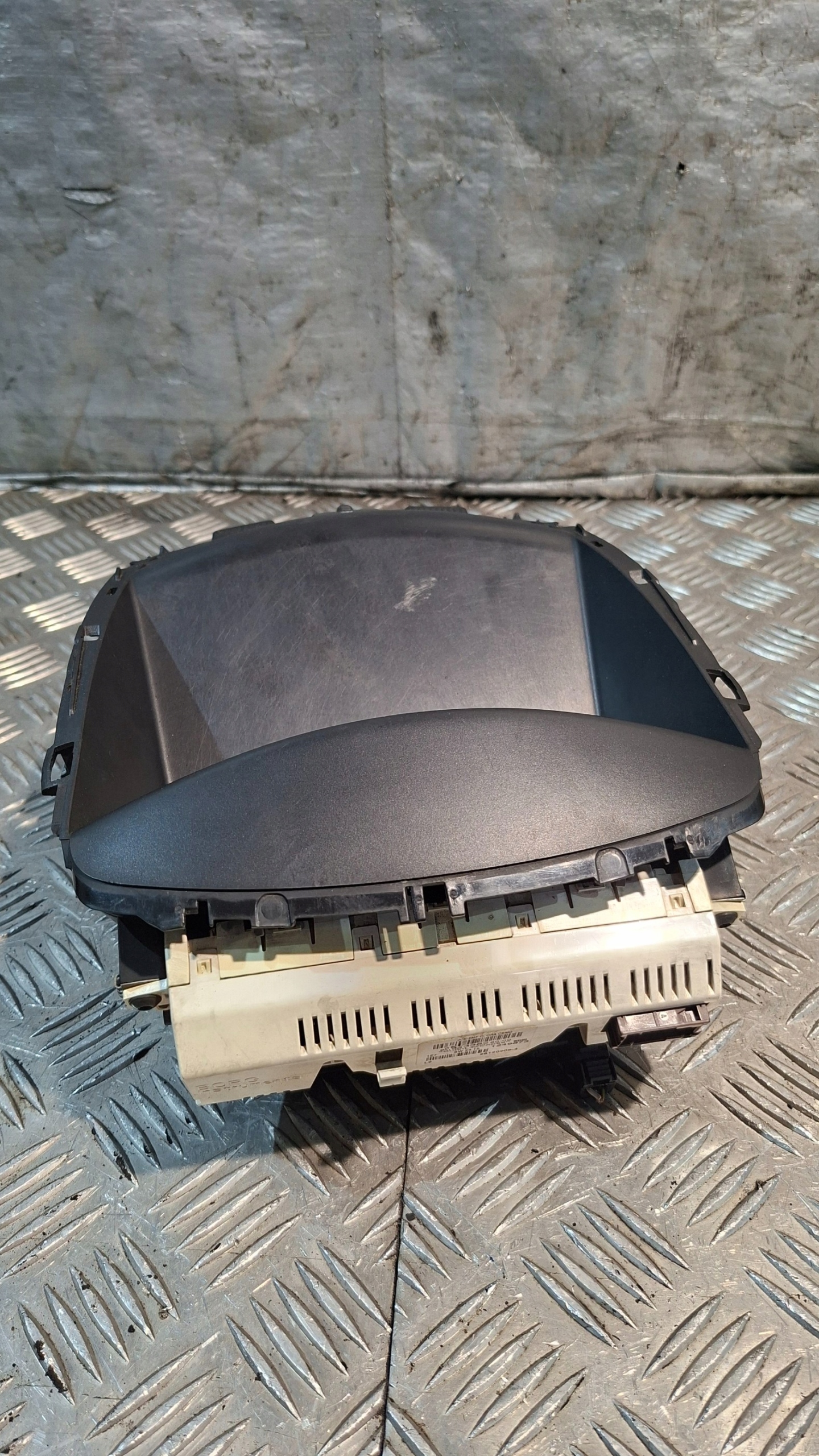 display grid air conditioning devices PEUGEOT 207