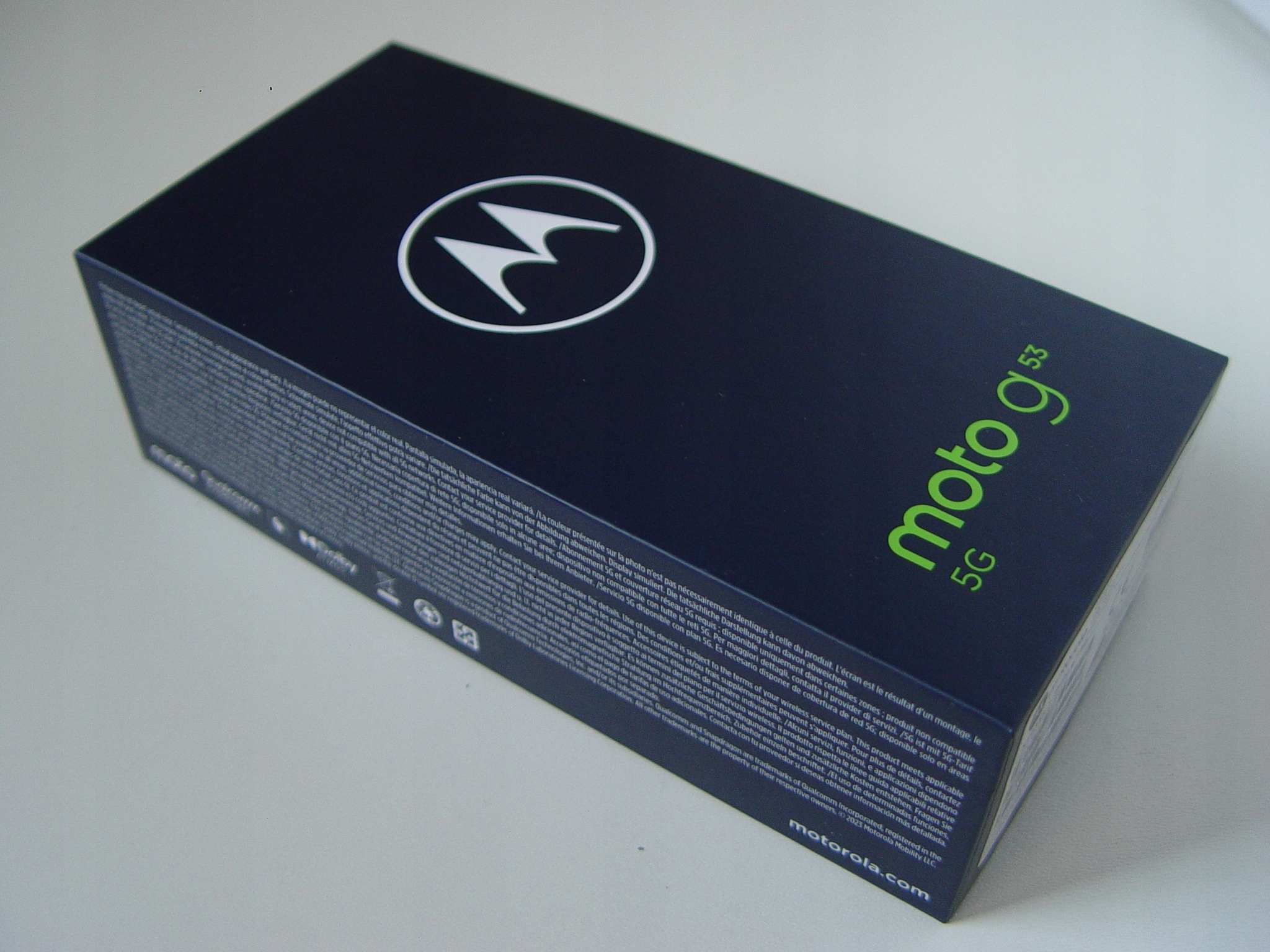 polska Motorola Moto G53 5G 4/128GB DualSim Ink Blue 120Hz szkło