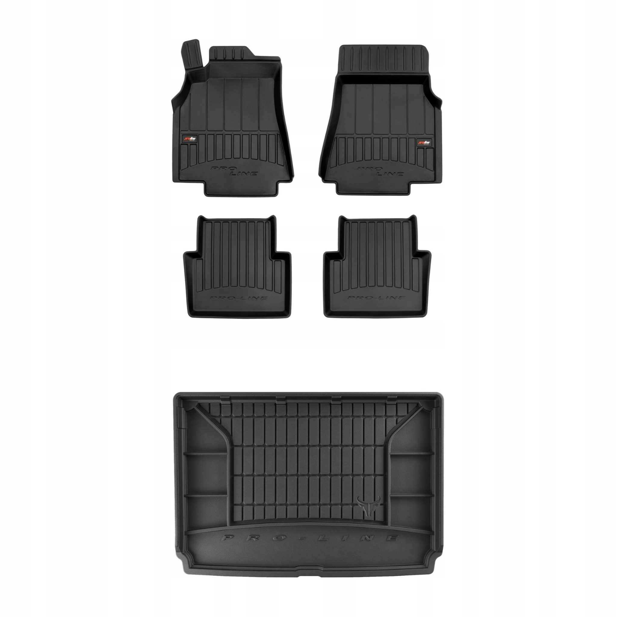 Sada gumových kobercov a rohoží pre Mercedes A W169