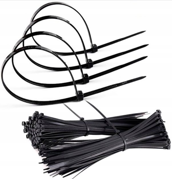 

Opaski Zaciskowe Trytki Czarne 7,6x400 mm 100szt