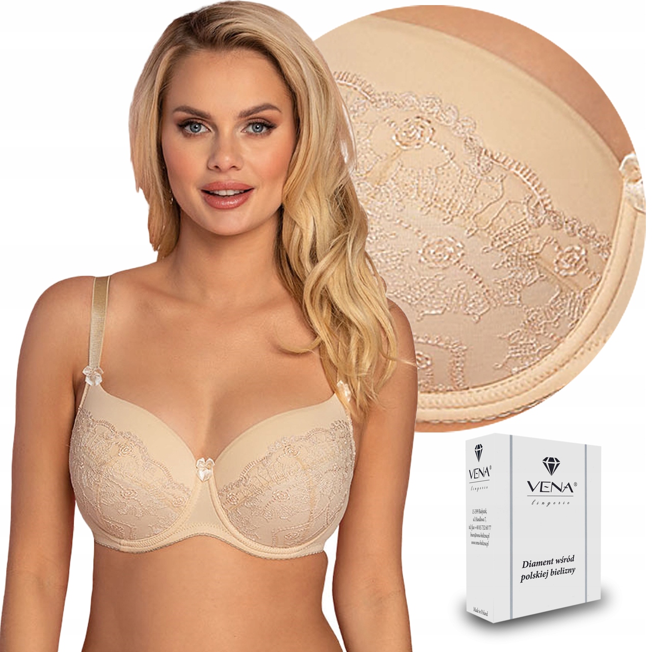 

biustonosz Vena VB-65 Fullcup , , 90D