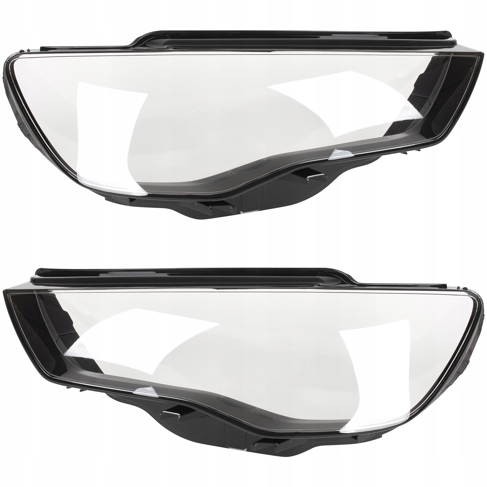 2X sklo světlometu lampy Levé Pravé Pro Audi A3 8V 12-16