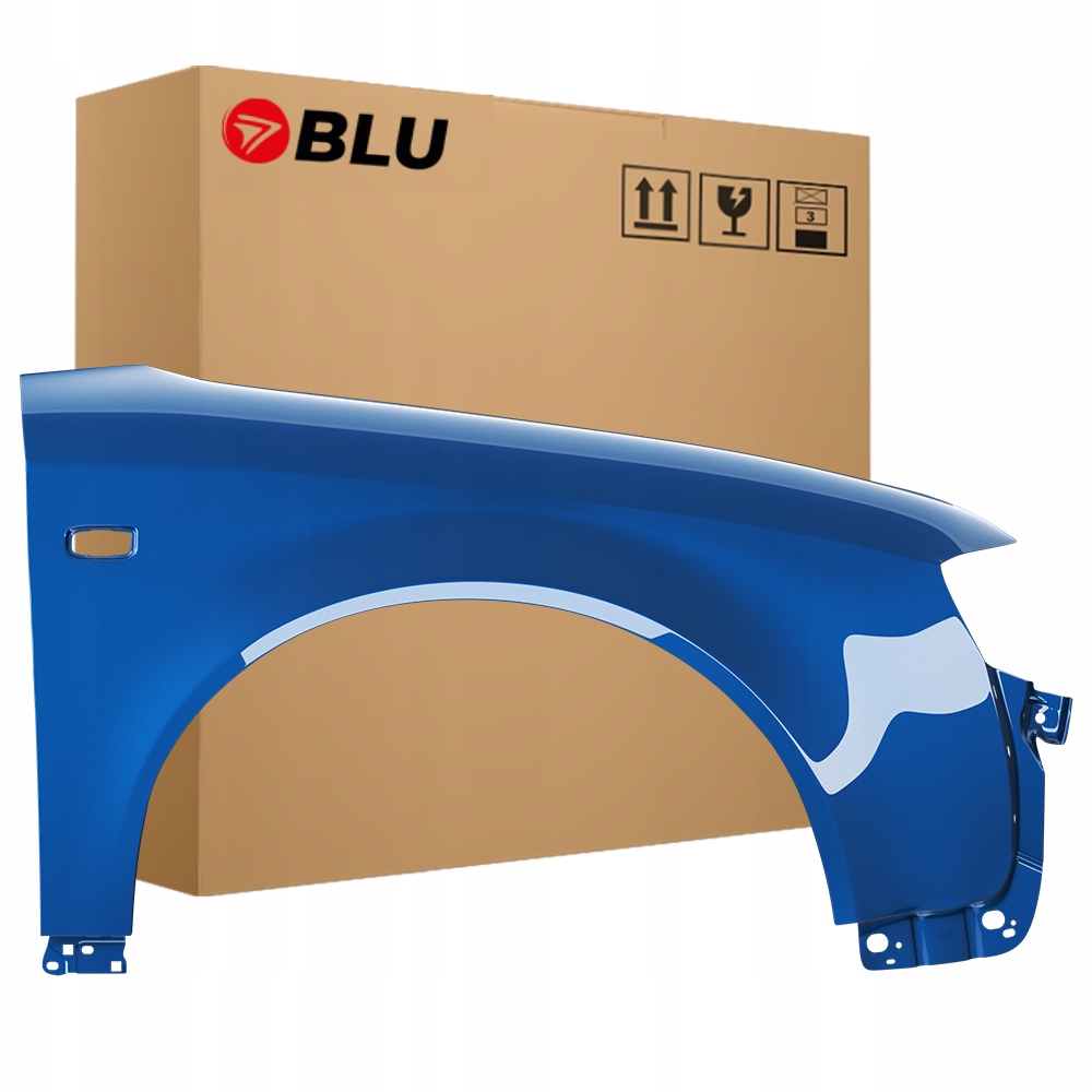 Blu Blatník Audi A4 B6 LZ5C pravý modrý 00-04 přední