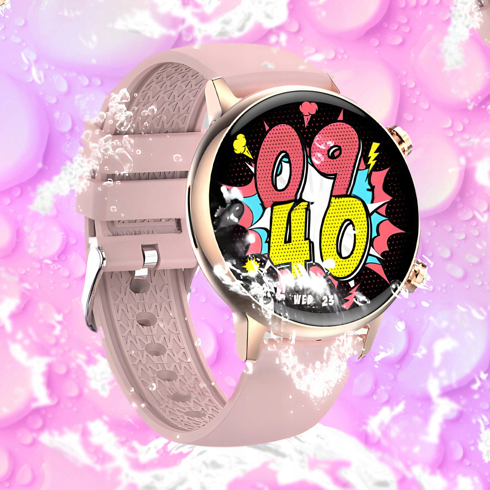 SMARTWATCH DAMSKI ENTER ROZMOWY PULS PL MENU MESH Płeć kobieta