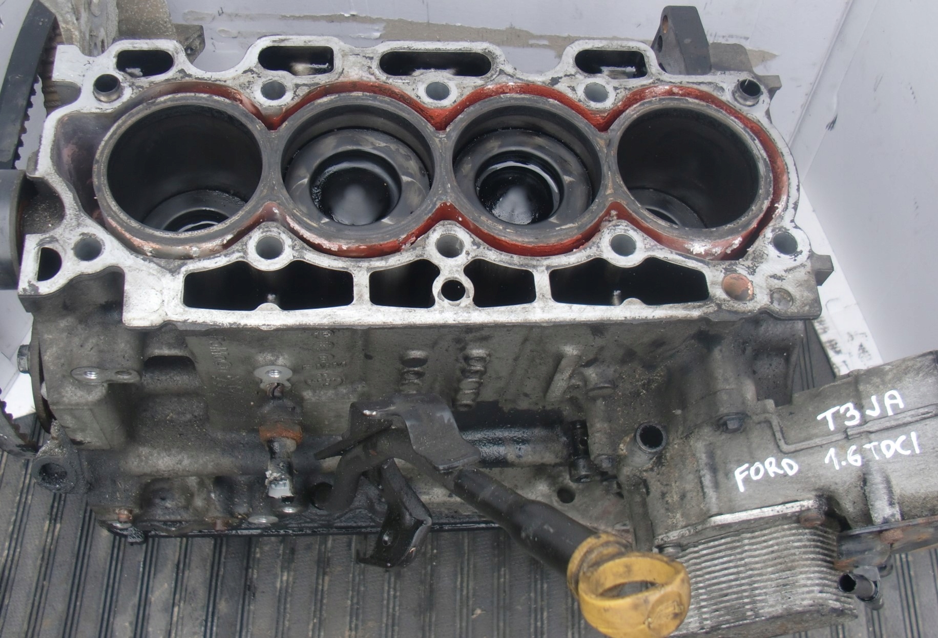 FORD FIESTA MK7 1.6TDCI T3JA BLOK DÓŁ SILNIKA WAŁ