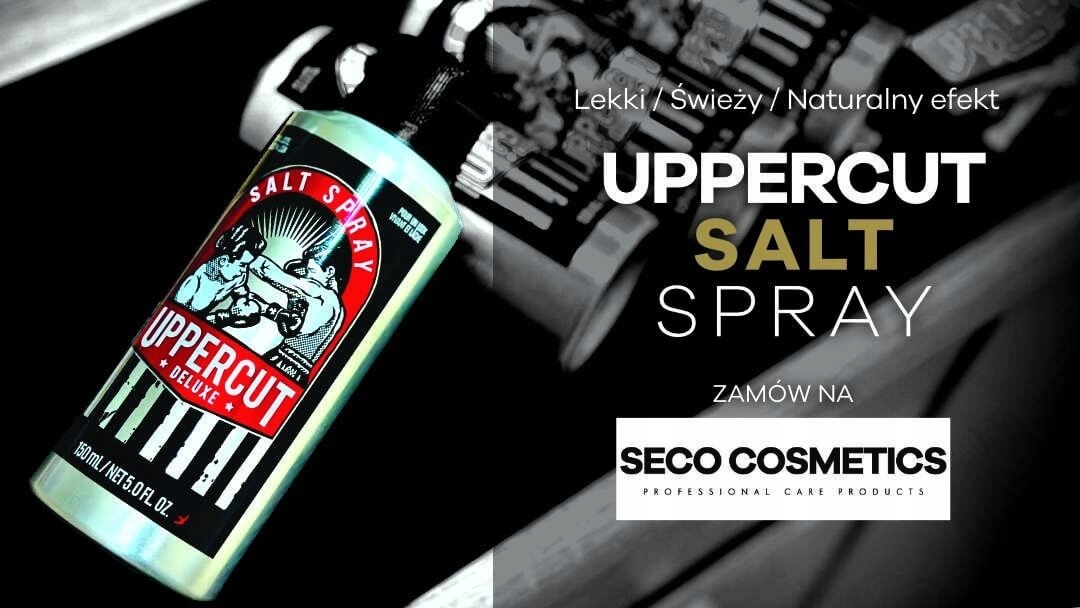 UPPERCUT deluxe Salt Spray Sól Morska 150 ml MAT Opakowanie spray
