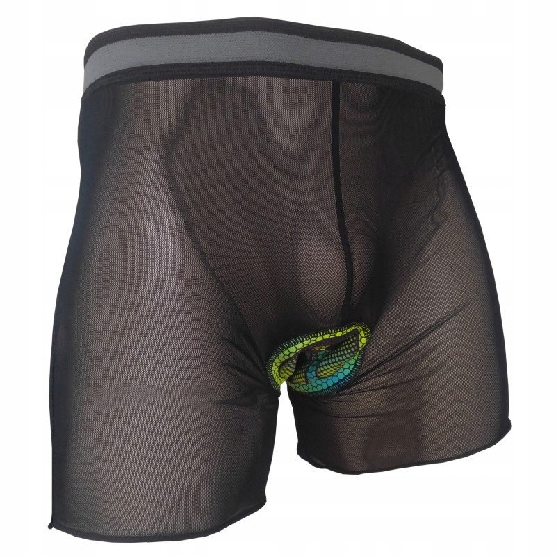 BERKNER Bokserki kolarskie GEL pad 4D Czarny 2XL Marka Berkner