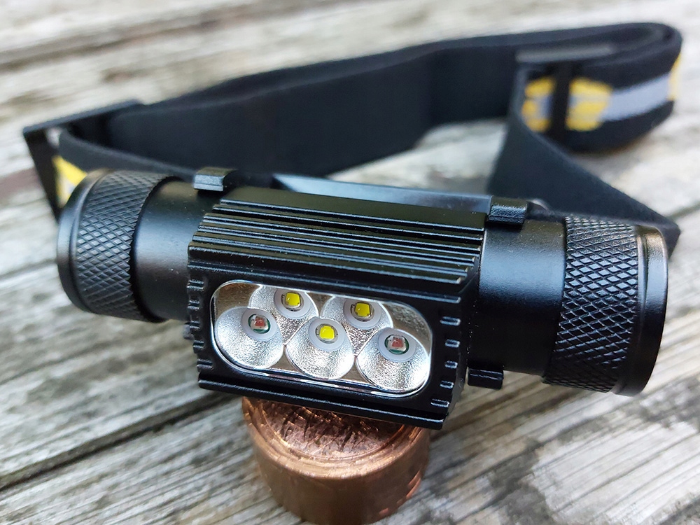 Latarka czołowa 5x LED SST-20 XP-E red 1340lm czerwona EAN (GTIN) 4260127453387