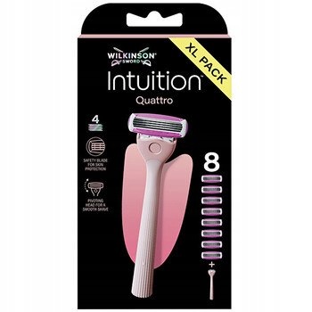 Wilkinson Sword Intuition Quattro Holicí strojek 8 hlavic