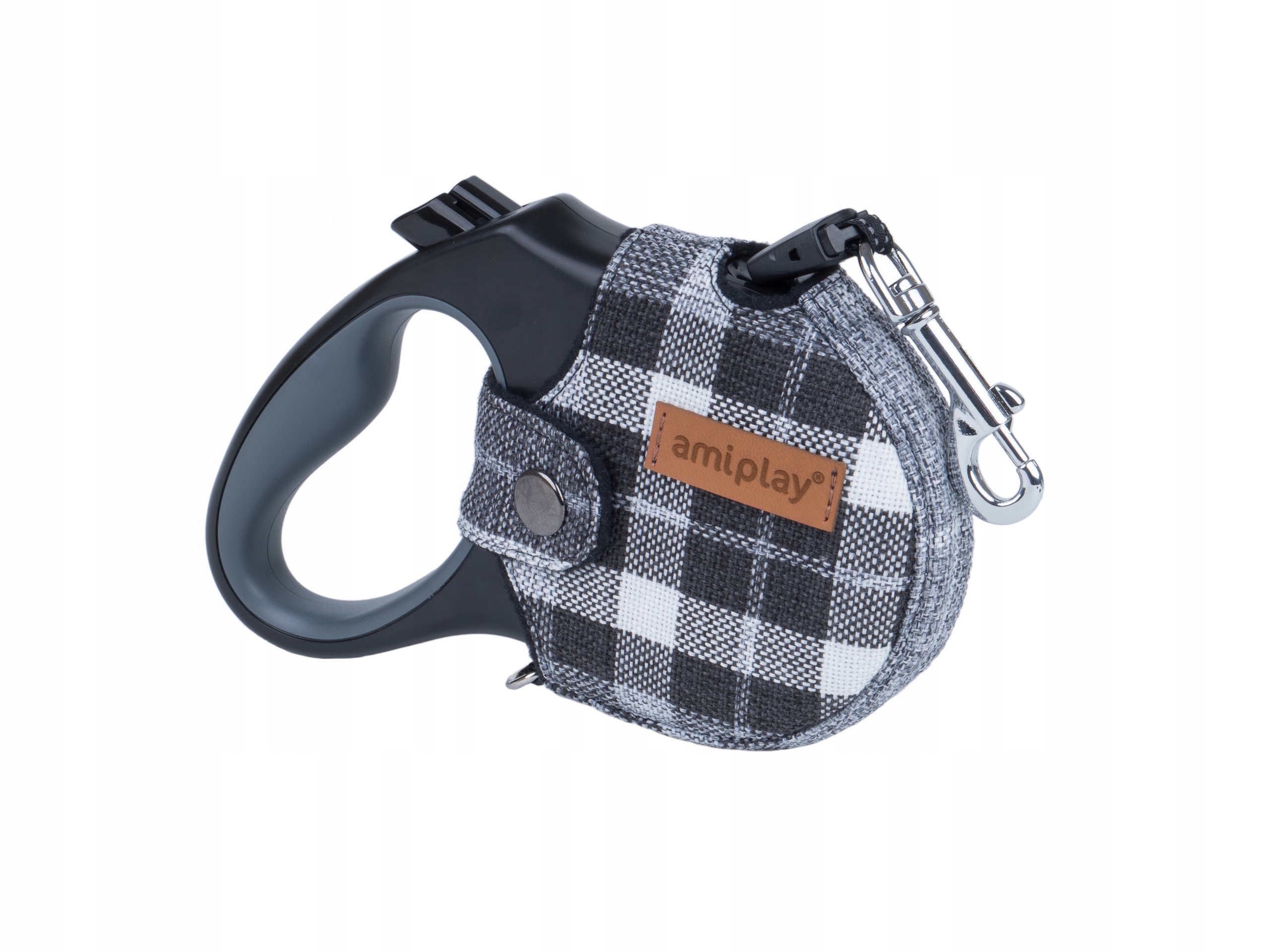 

amiplay Smycz z obudową London S 12 kg Szara