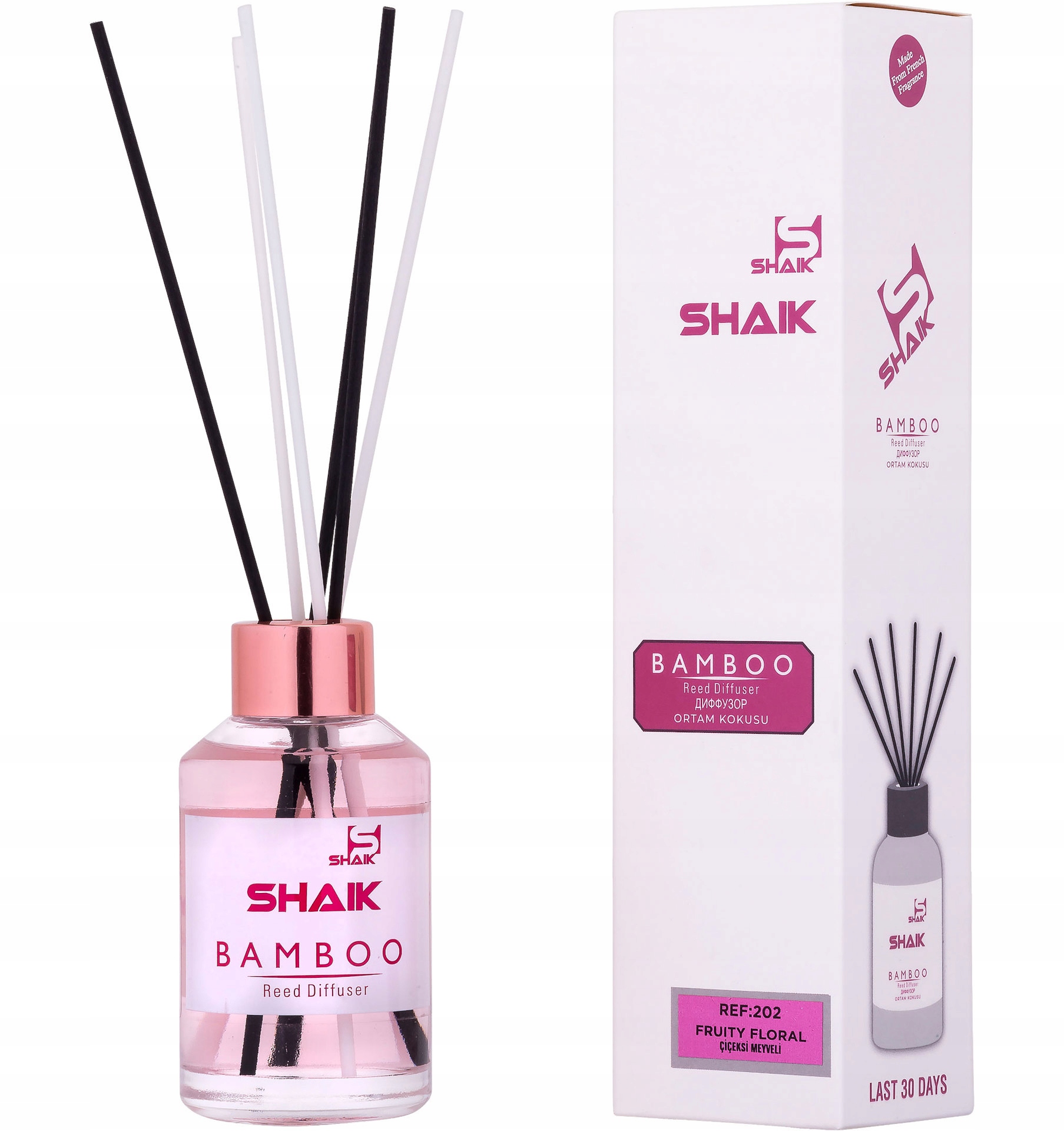

Zapach do domu Dyfuzor Shaik nr 202. Bomel100ml