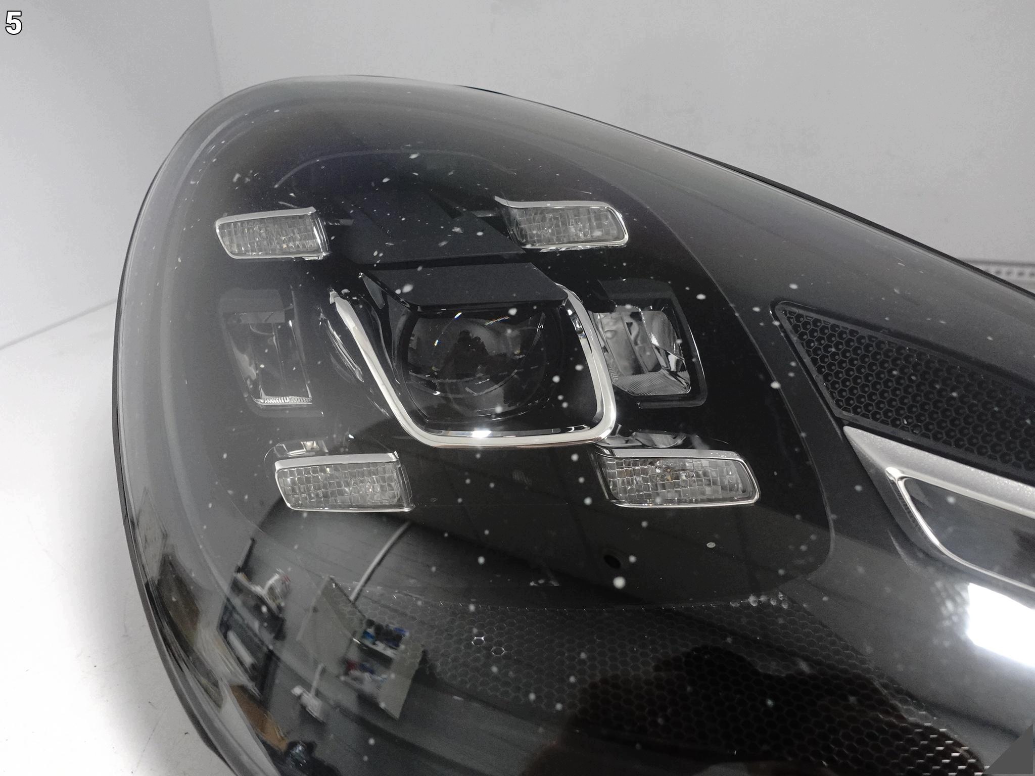 PORSCHE CAYENNE 7P5 LIFT 14-18 light HEADLIGHT FULL LED right front EUROPA