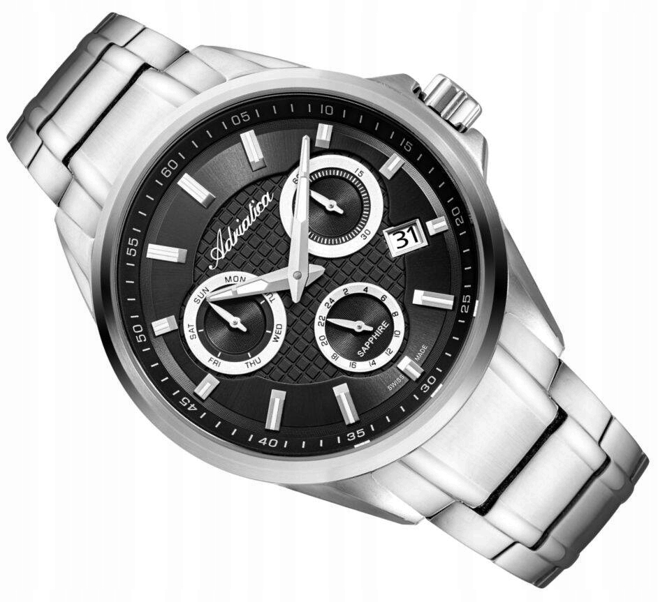 Pánské Hodinky Adriatica Klasické Švýcarské A8321.5116QF S Datumovkou