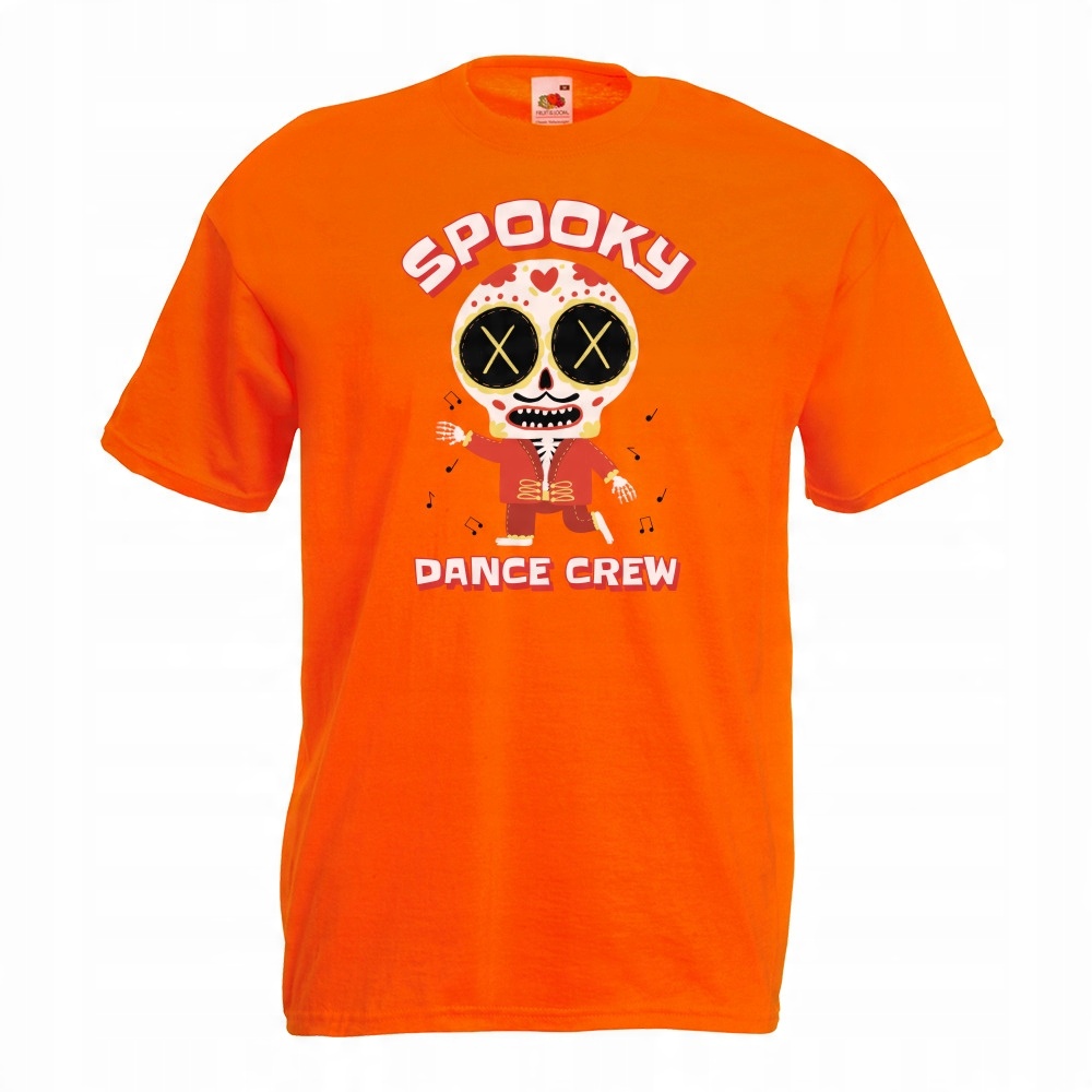 

Koszulka spooky dance halloween M pomarańczowa