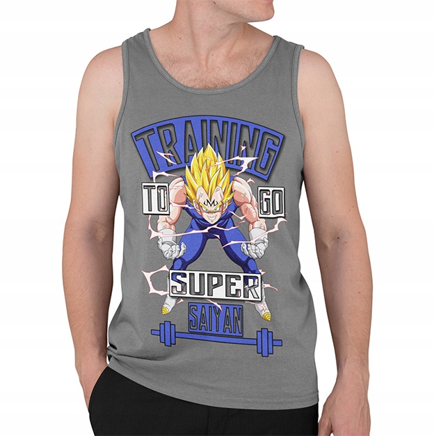 TANK TOP DRAGONBALL TRAINING TO GO SUPER SAIYAN