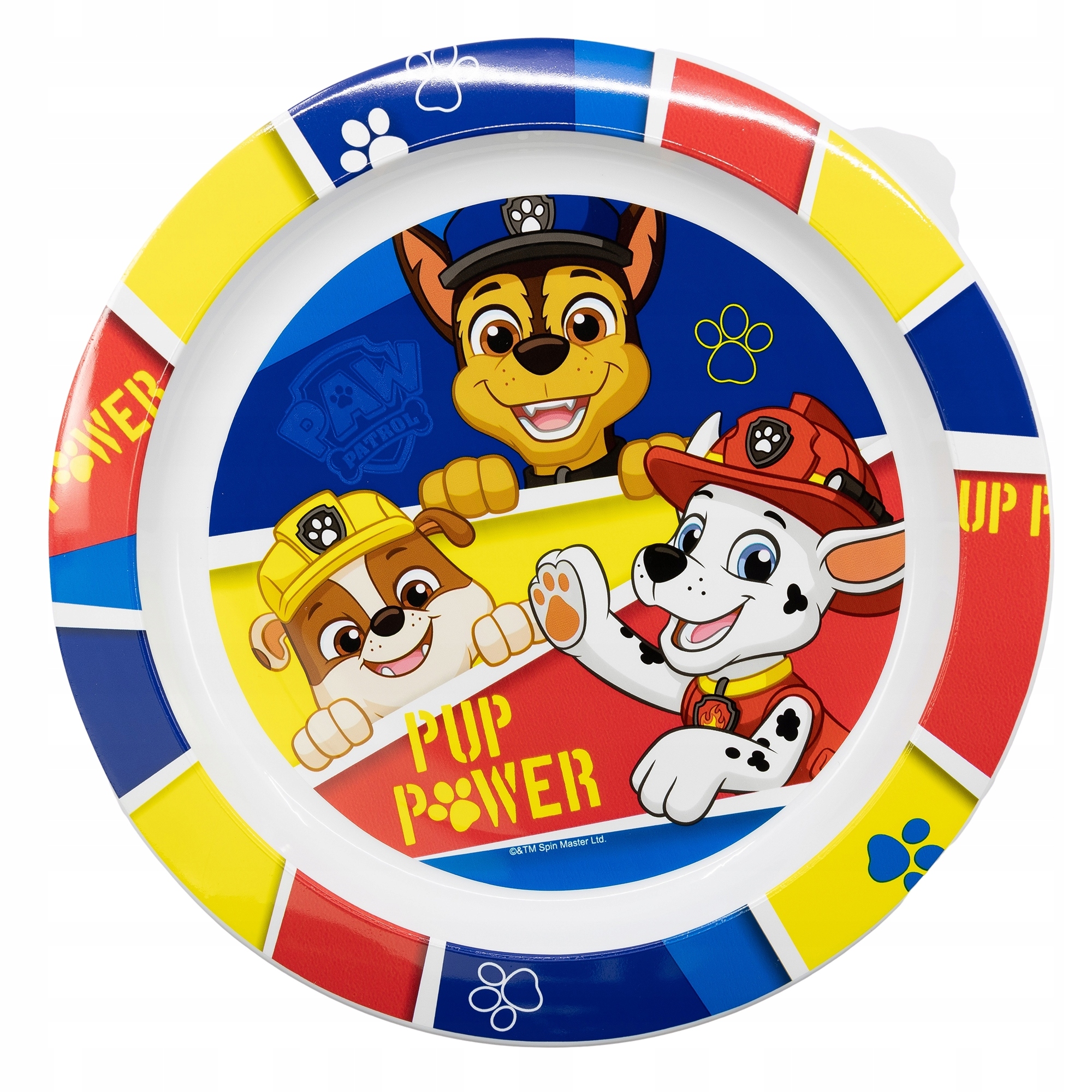 

Paw Patrol Pup Power Talerz Talerzyk Dla Dziecka