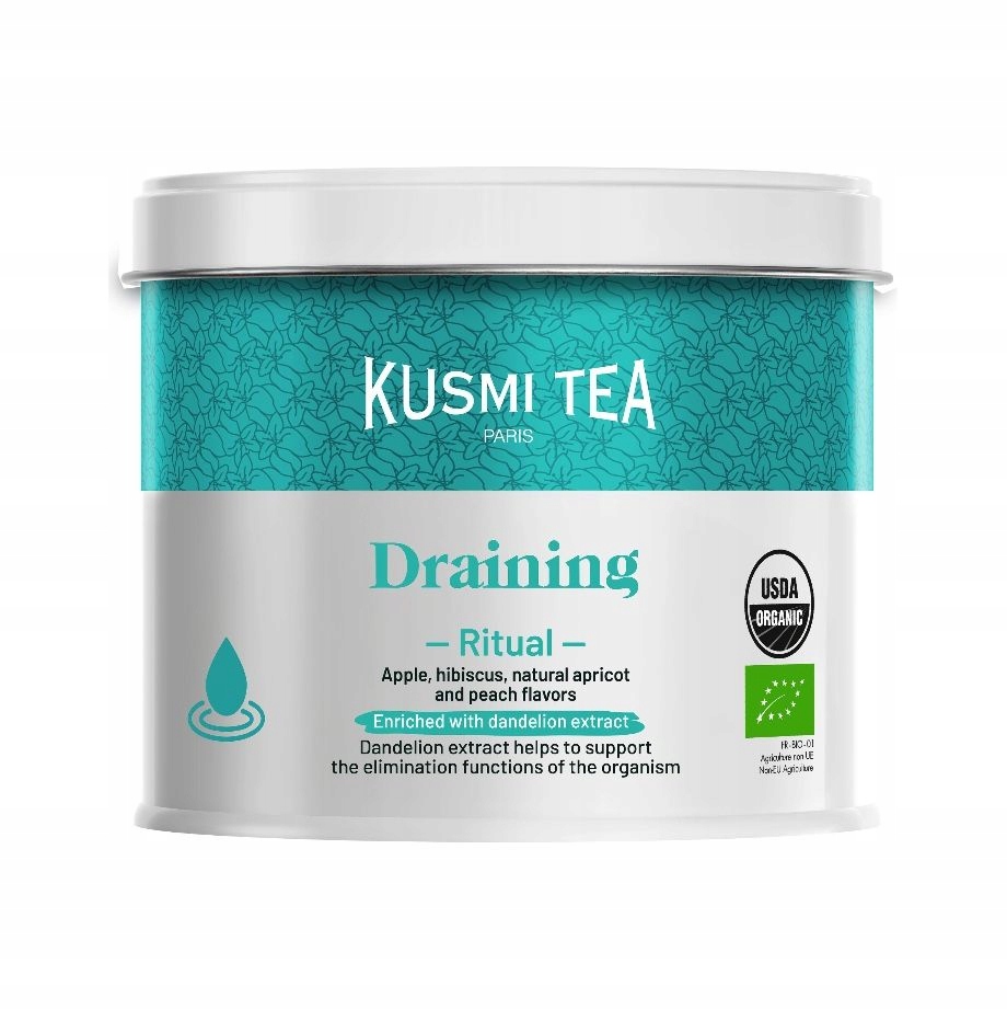 Herbata owocowo-ziołowa Draining Ritual Kusmi Tea 90 g