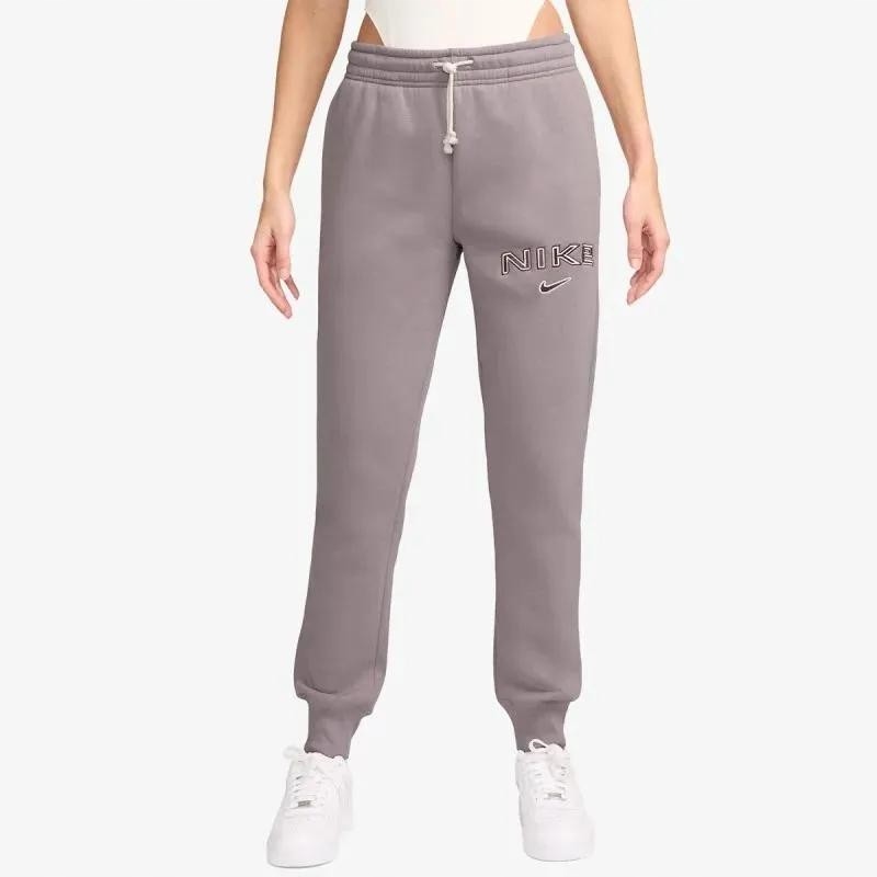 Dámské tepláky Nike Sportswear Phoenix Fleece Womens Mid-Rise Logo Pant