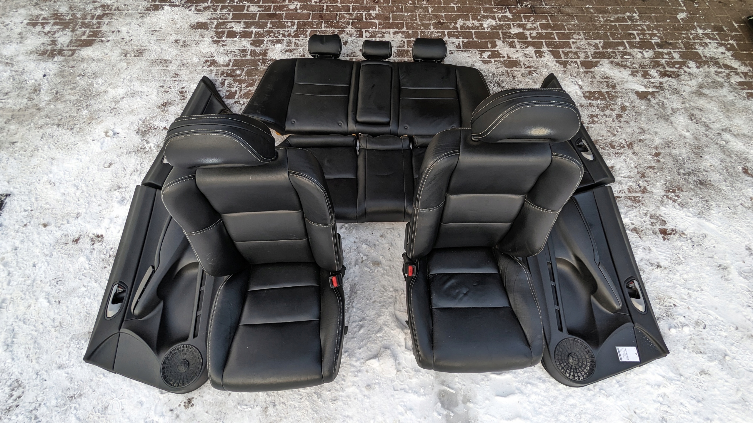 FOTELE SKÓRA HONDA CIVIC VIII SEDAN