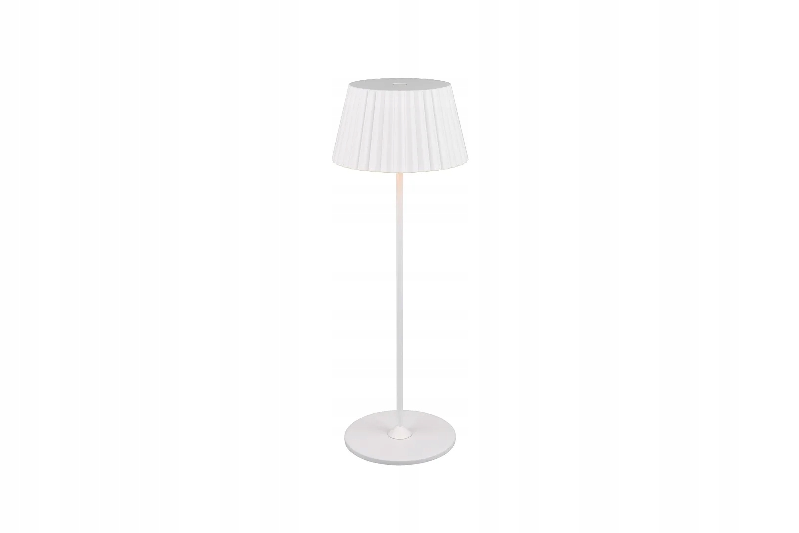 Rl Vonkajšia stolová lampa Suarez, Led 2W, IP44, biela, 38 cm