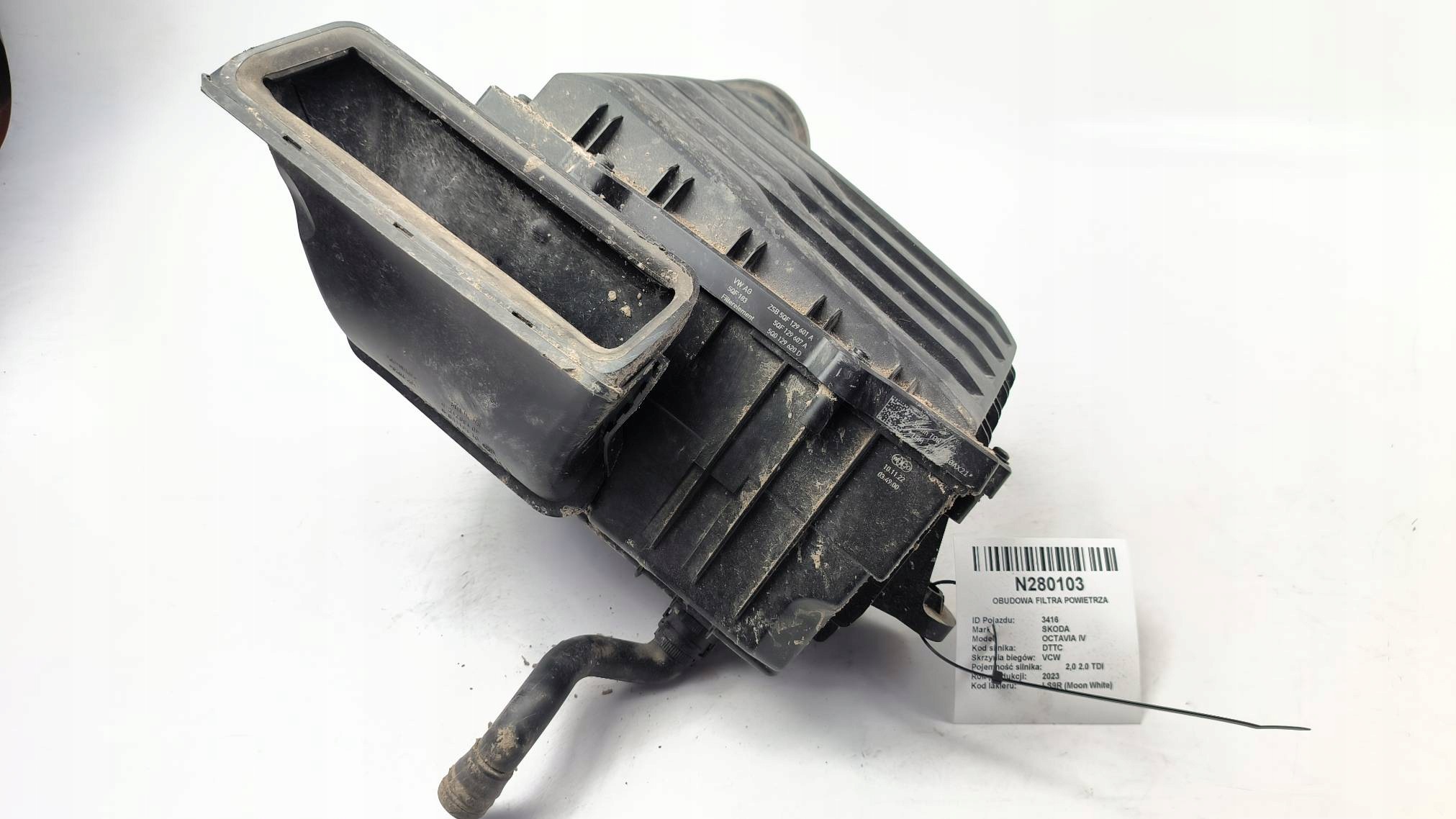Gehäuse filter luft 5QF129607A SKODA OCTAVIA IV