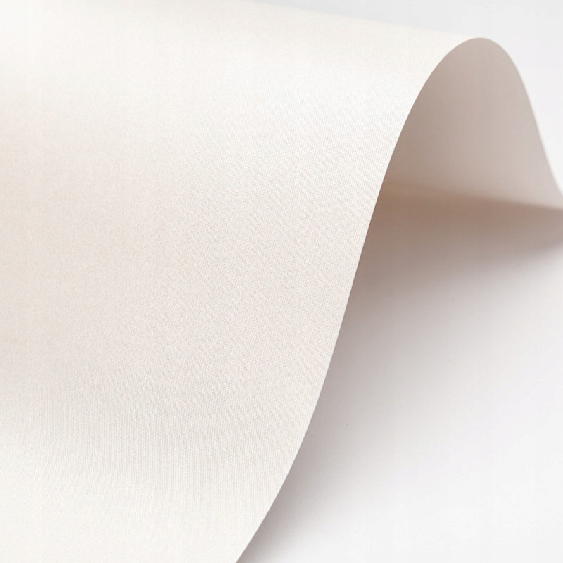 20x papier ozdobny biały Iceland 220g perłowy