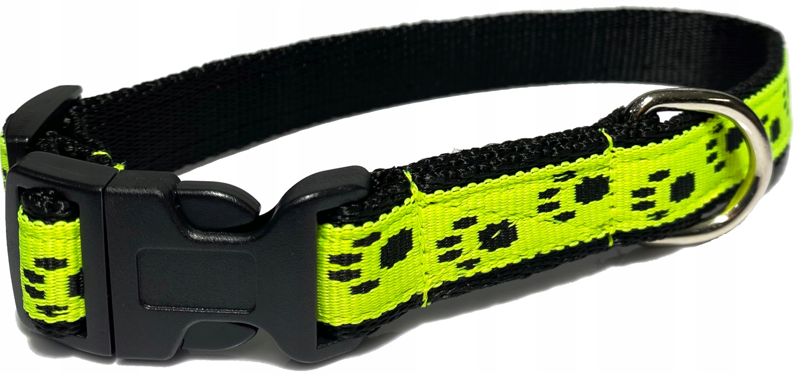

Mocna Obroża Dla Psa Regulowana 32-50CM/20MM Łapki