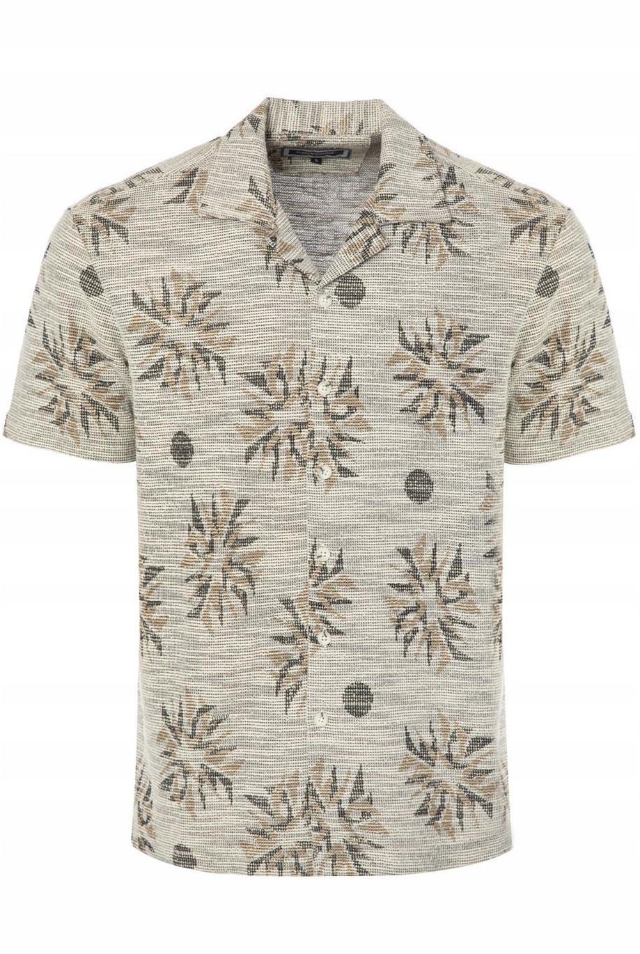 Volná pánská košile Prodyšná letní plážová s krátkým rukávem XXL