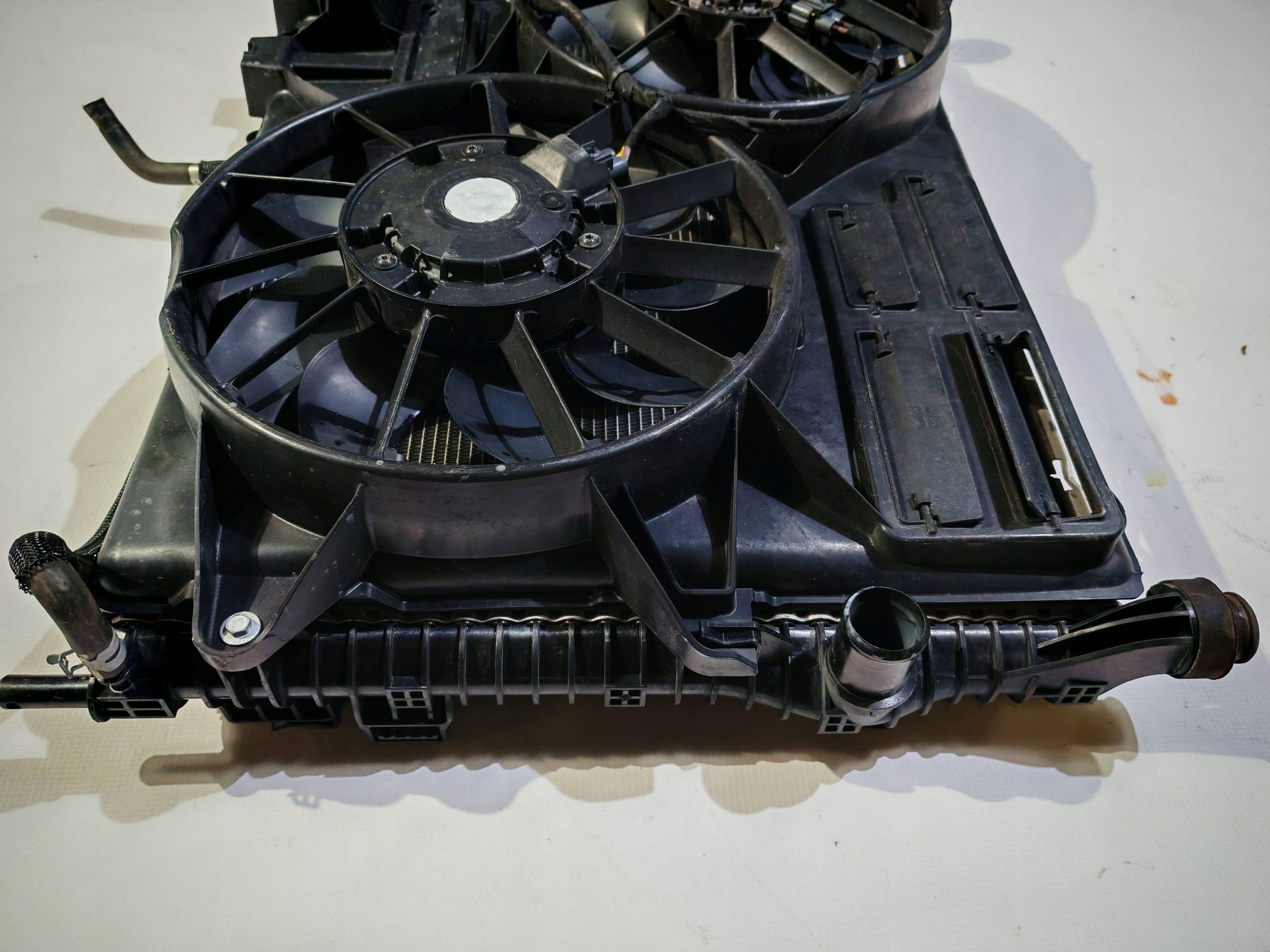 chladič chladiče vody oleja ventilátor Ford Mustang VI 2015