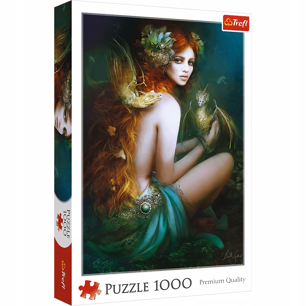 

Puzzle 1000 el Przyjaciółka Smoków Trefl