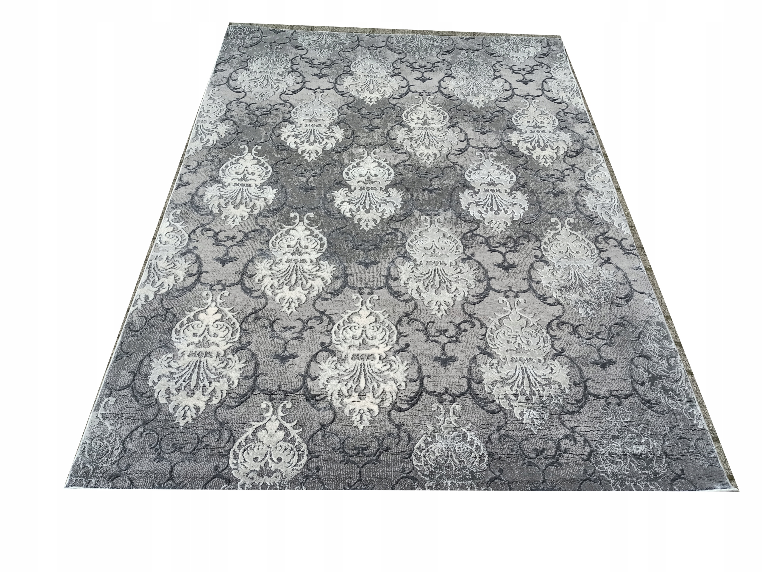 

Dywan Elite 160X220 popielaty połysk Styl Glamour