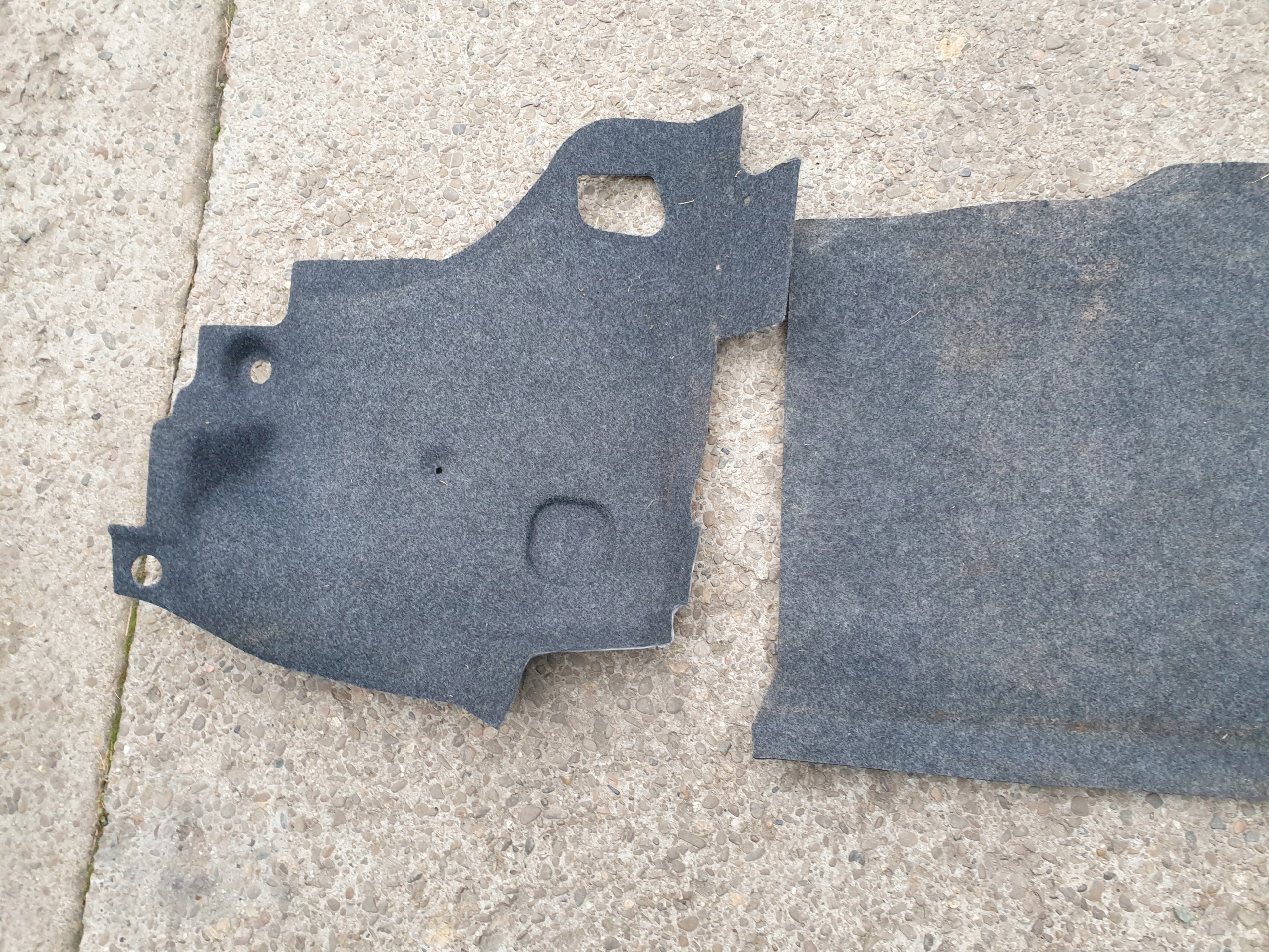 mats upholstery side boot FIAT PANDA III 3 2012- 4X4