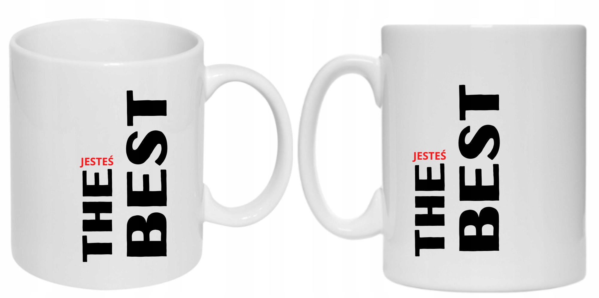 KUBEK HUMOR PREZENT PRACA BIURO JESTEŚ THE BEST Pojemność 330 ml