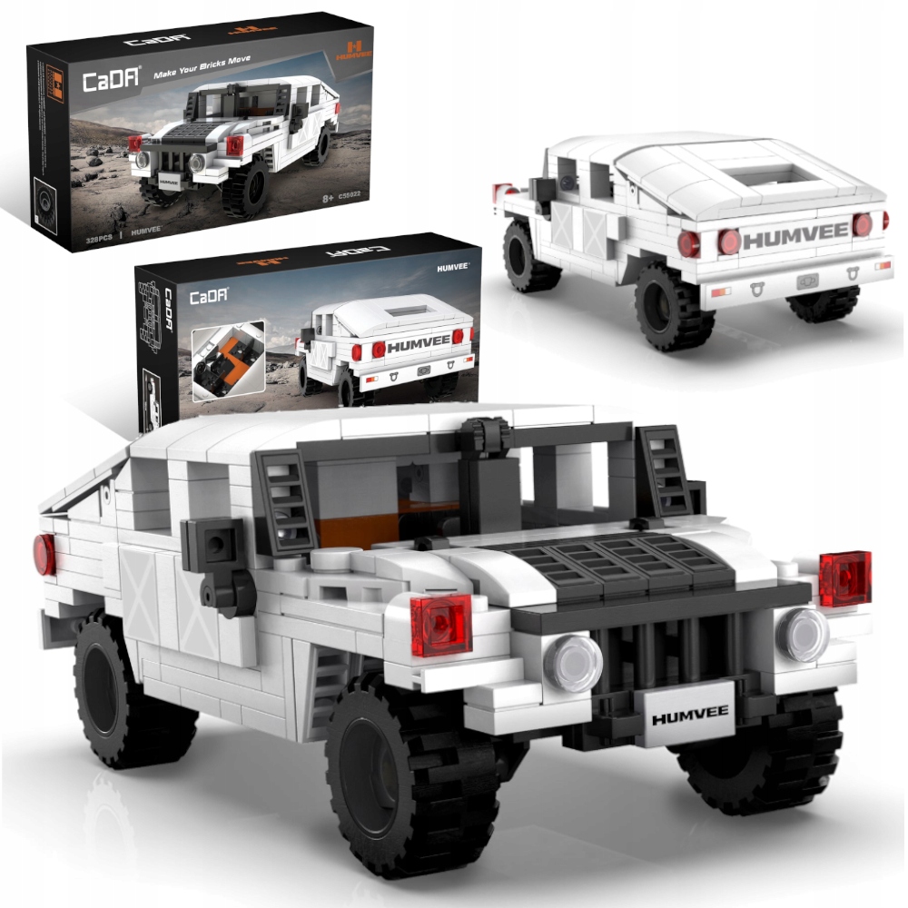 

Klocki Autko Terenowe Pancerne Humvee Cada 328 el.