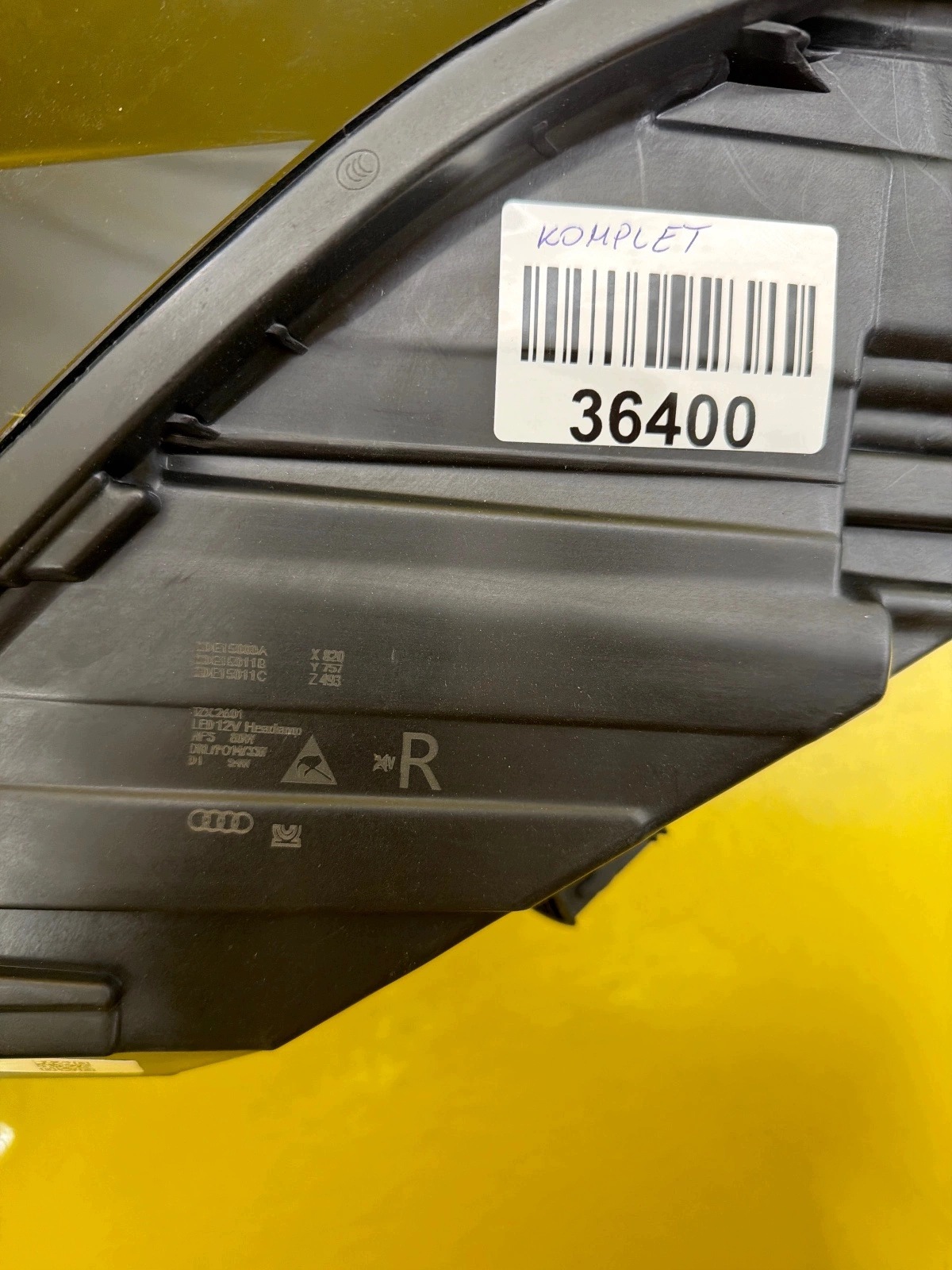 light left right Audi Q5 II 80A Lift Matrix 80A941035E 80A941036E